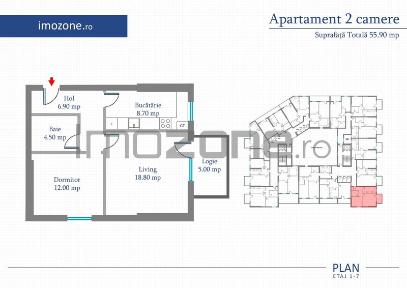 Metrou Pacii, Preciziei, Militari, apartament 2 camere, 58 mp, bloc nou.