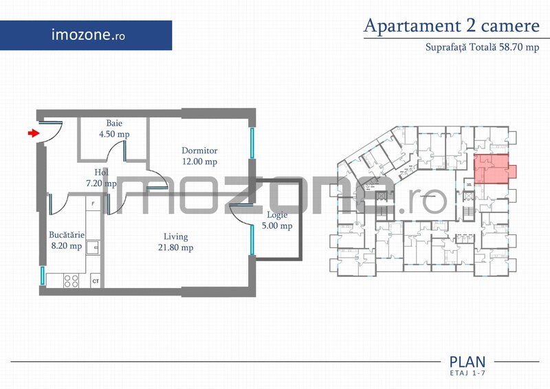 Metrou Pacii, Preciziei, Militari, apartament 2 camere, 58 mp, bloc nou.