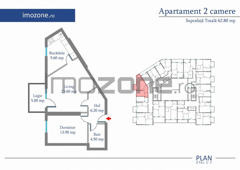 Militari Apartament 2 Camere  58 mp  Bloc Nou Metrou Pacii / Preciziei